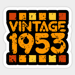 Vintage 1953 Sticker